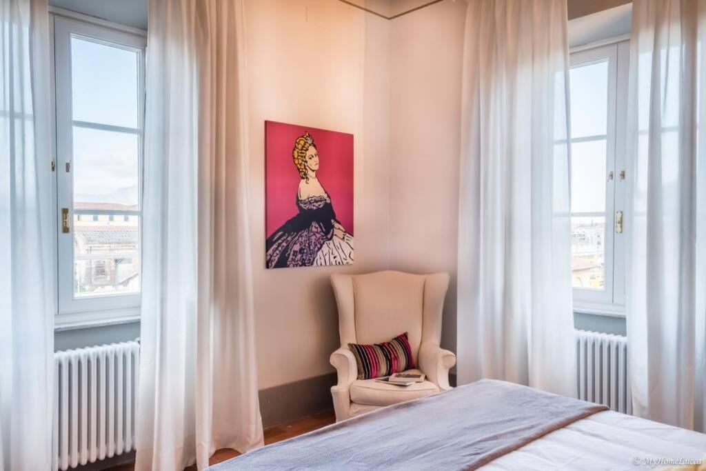 Casa Maria - Attico Di Lusso Vicino Alle Mura ルッカ エクステリア 写真